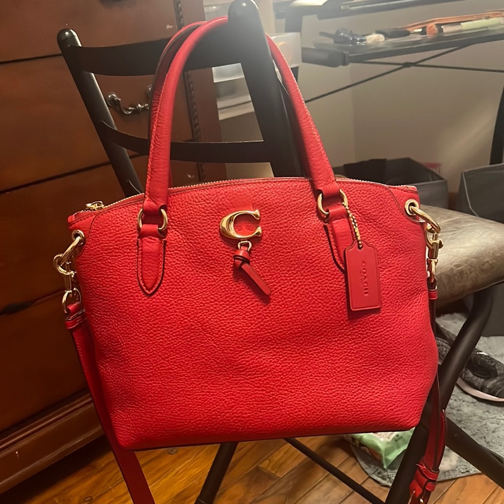Gorgeous Red Coach Bag